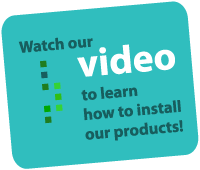 Watch our videos to learn how to install our products!